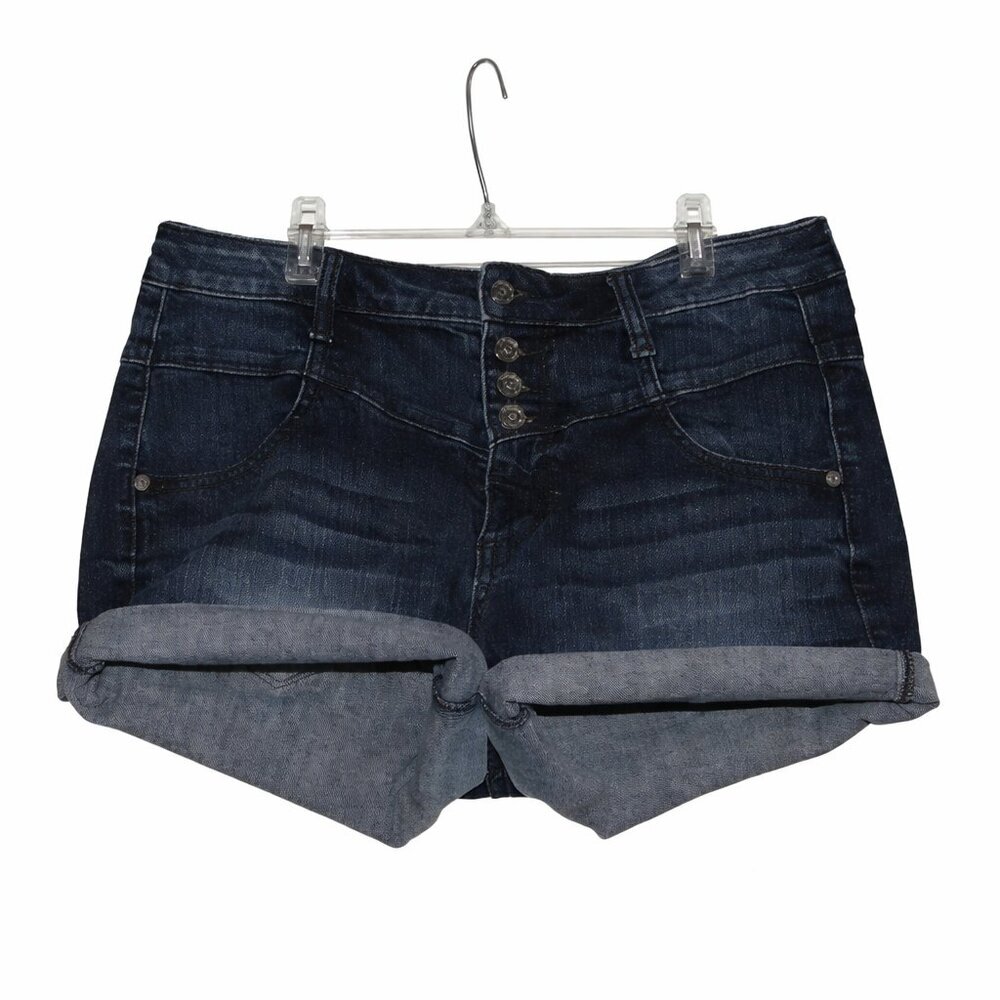 LOVESICK High Waist Short Button Front Juniors Size 9